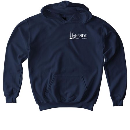 The Blessing Life, a Navy Softstyle Youth Pullover Hoodie