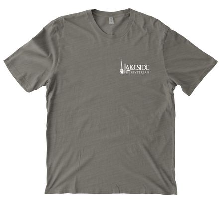 The Blessing Life, a Driftwood Grey Allmade Organic Cotton Mineral Dye Tee
