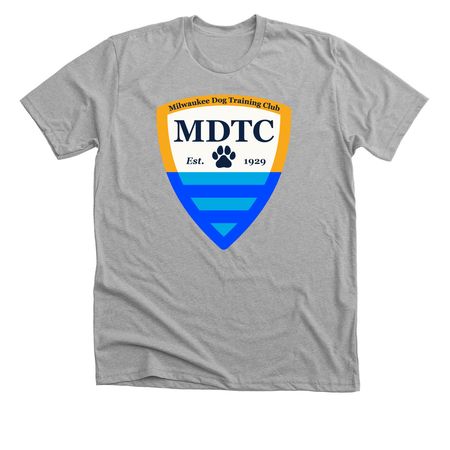 MDTC LARGE LOGO SHIRT, a Athletic Heather Premium Unisex Tee