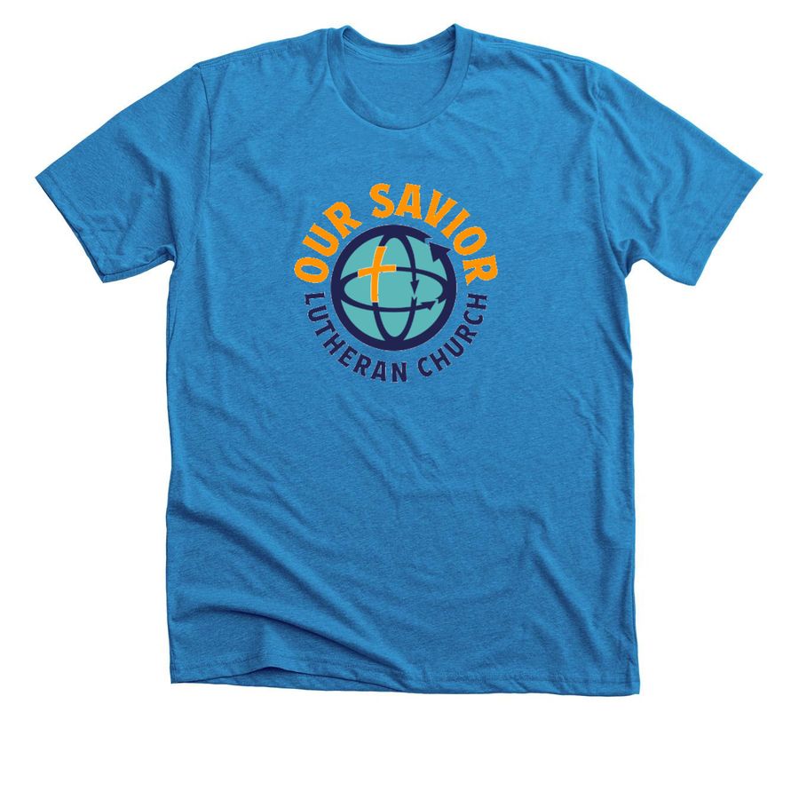 OSL T-Shirts&nbsp;, a Neon Blue Premium Unisex Tee