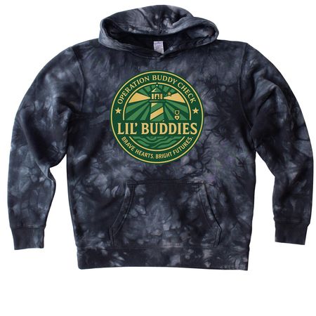 Lil Buddies&nbsp;, a Black Youth Tie Dye Pullover Hoodie