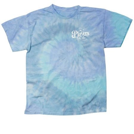 Alice in Wonderland - We're all mad here, a Lagoon Classic Tie Dye Tee (back-view)