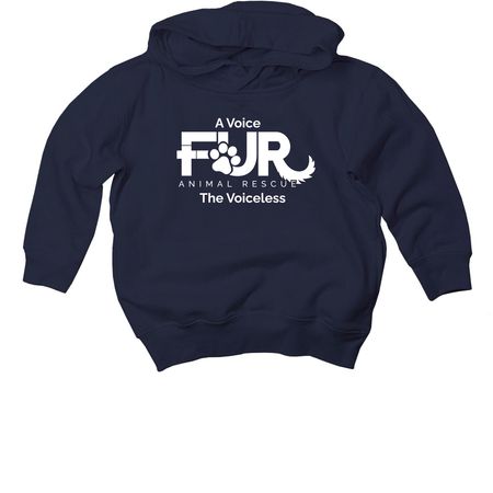 Toddler T FUR Paws, a Navy Toddler Pullover Hoodie