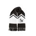 KW Cheer - Scarf, a Black/ White Two-Tone Gameday Scarf