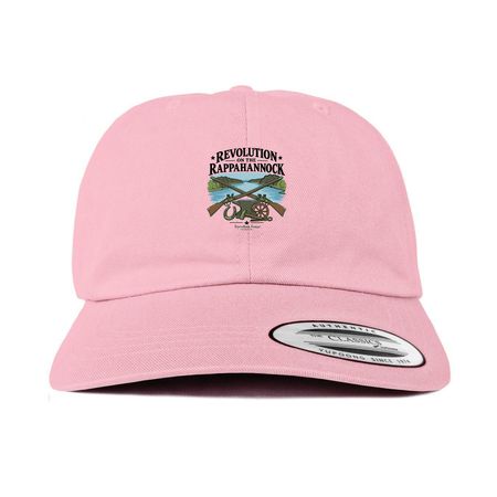 Revolution on the Rappahannock Hats, a Pink Printed Classic Baseball Cap