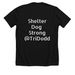 Inspector Bubbie, a Solid Black Blend Premium Unisex Tee (back-view)