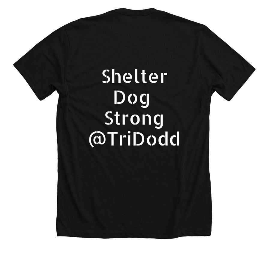 Inspector Bubbie, a Solid Black Blend Premium Unisex Tee (back-view)