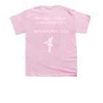 2026 Nutcracker Rehearsal Merch, a Light Pink Youth Unisex Tee (back-view)