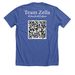 Team Zella 2026, a Solid True Royal Premium Unisex Tee (back-view)