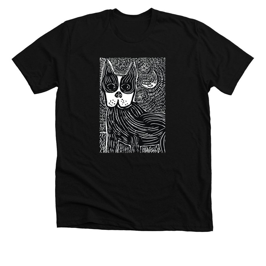 Shirts Fundraiser for Wonder Dog Rescue, a Solid Black Blend Premium Unisex Tee