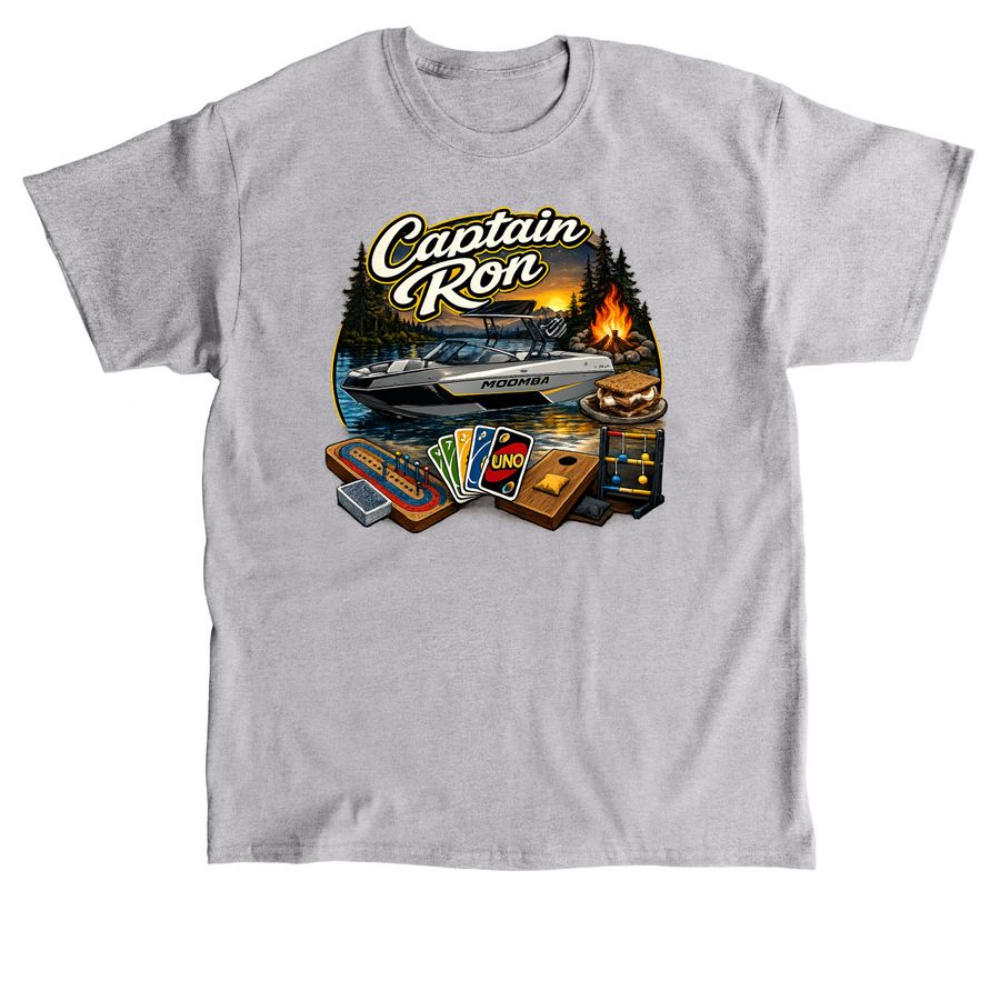 Captain Ron, a Sport Grey Classic Unisex Tee