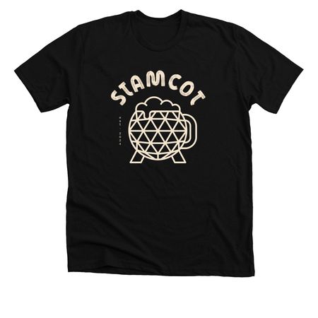 Stamcot&nbsp;Logo&nbsp;Shirts & Sweatshirts, a Solid Black Blend Premium Unisex Tee