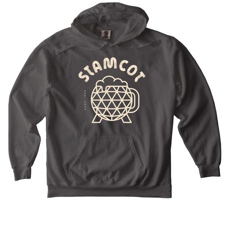 Stamcot&nbsp;Logo&nbsp;Shirts & Sweatshirts, a Pepper Comfort Colors Pullover Hoodie