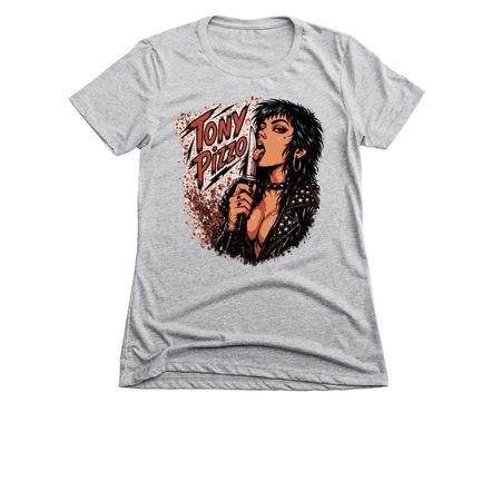 Tony Pizzo cool shirts, a Dark Heather Grey Women's Slim Fit Tee