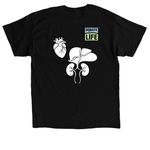 Donate Life NYS- Sara's Running a Marathon, a Black Classic Unisex Tee (back-view)