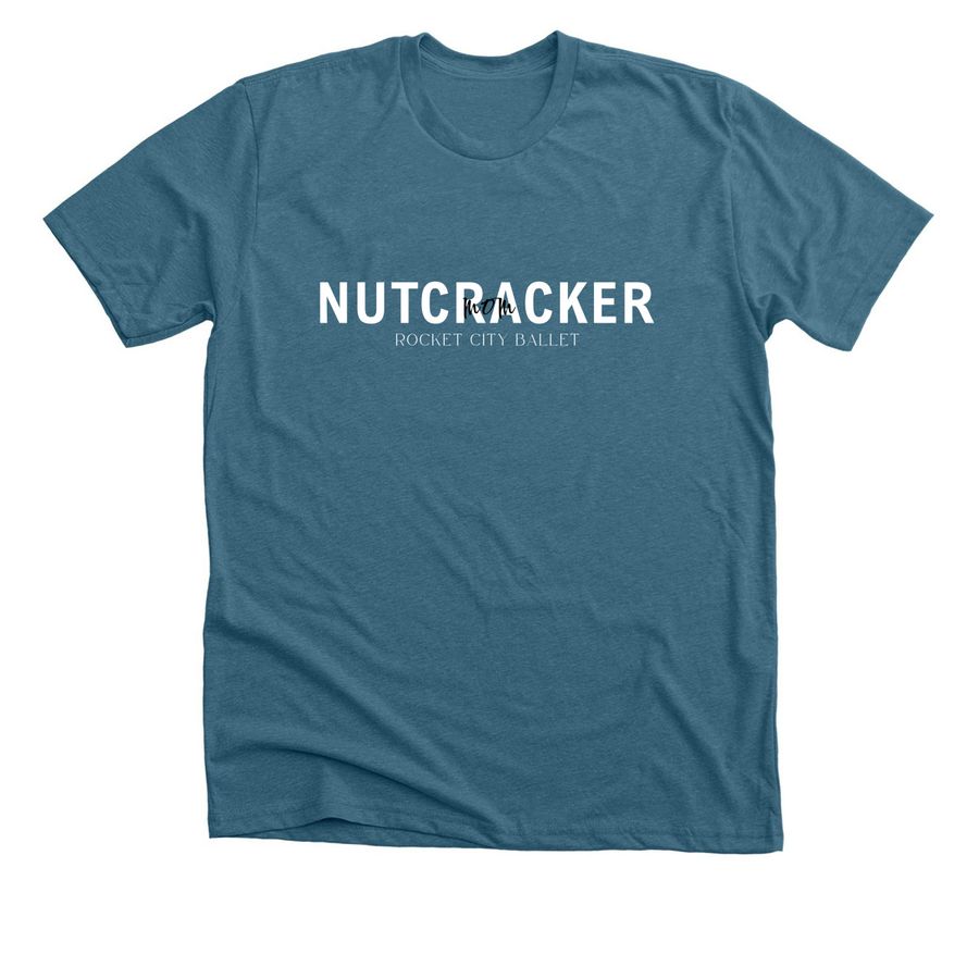 Nutcracker Mom, a Heather Deep Teal Premium Unisex Tee
