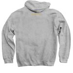We Lit Cousin, a Sport Grey Pullover Hoodie (back-view)