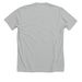 Nadie Es Ilegal / No One Is Illegal, a New Silver American Apparel Fine Jersey Cotton Tee (back-view)