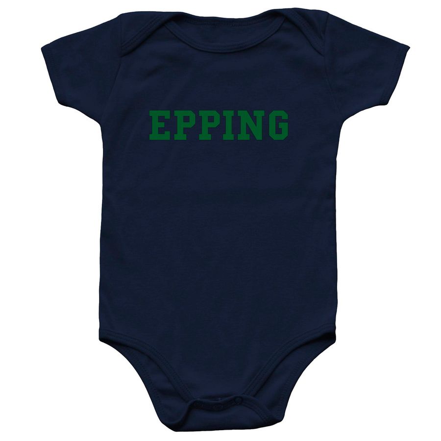 Baby, a Navy Infant Onesie