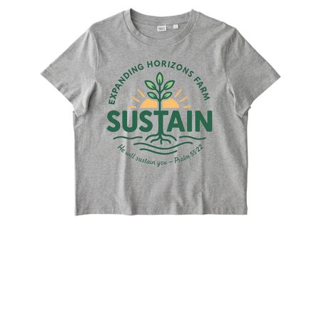 Sustain - 2026, a Cool Heather Grey Stanley/Stella Women?s Stella Muser Tee