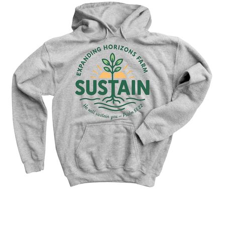Sustain - 2026, a Sport Grey Youth Pullover Hoodie