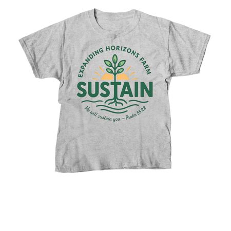 Sustain - 2026, a Sport Grey Youth Unisex Tee