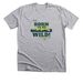 Born To Be Wild 2023, a Athletic Heather Premium Unisex Tee