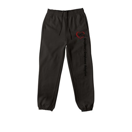 GreyHeart SWAG&nbsp;, a Black Premium Heavyweight Jogger