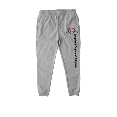 GreyHeart SWAG&nbsp;, a Heather Grey Stanley/Stella Unisex Flyer Jogger