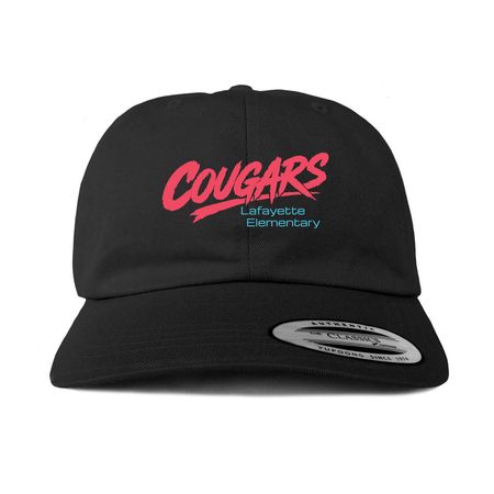 Rad Cougar Cap - Horizontal, a Black Printed Classic Baseball Cap