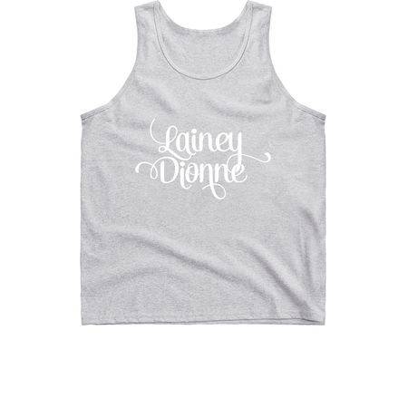 Lainey Dionne Logo Tanks, a Sport Grey Classic Unisex Tank Top