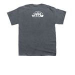 Let Opossums Live, a Dark Heather Youth Unisex Tee (back-view)