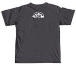 Let Opossums Live, a Graphite Comfort Colors Unisex Tee (back-view)