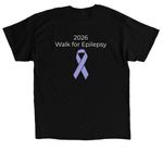 Team Addy&nbsp;, a Black Classic Unisex Tee (back-view)