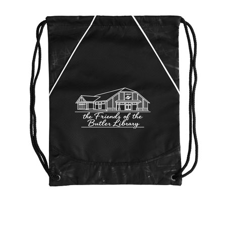 Friends of the Butler Library Tote, a Black Rival Cinch Pack
