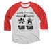 Vintage Hellgate, a Red and Heather White 3/4 Sleeve Baseball Tee