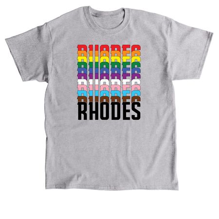 Rhodes Rhodes Rhodes, a Sport Grey Classic Unisex Tee