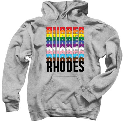 Rhodes Rhodes Rhodes, a Sport Grey Pullover Hoodie