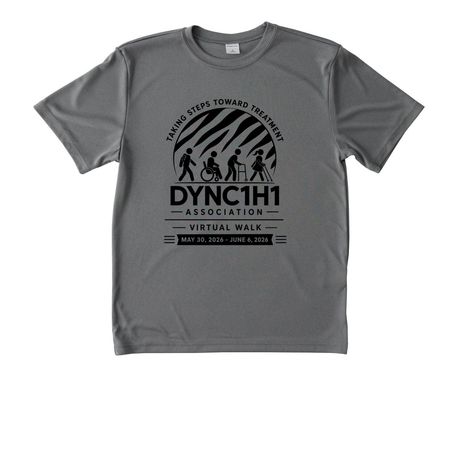 Taking Steps Toward Treatment - performance, a Grey Concrete Heather Youth Performance Tee