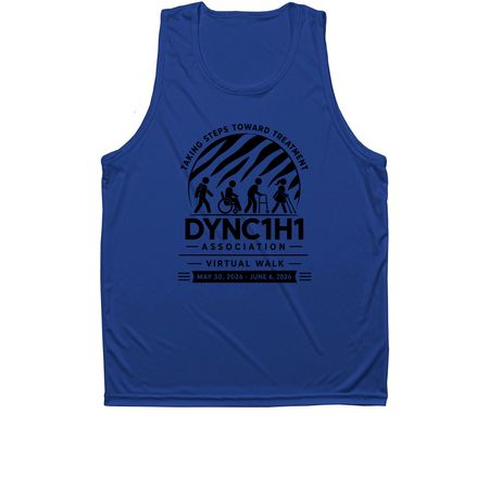 Taking Steps Toward Treatment - performance, a True Royal Unisex Performance Tank