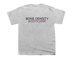 I Built Strong Bones, a Sport Grey Youth Unisex Tee (back-view)