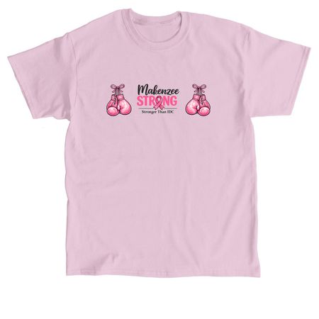 Makenzee Strong T-Shirts, a Light Pink Classic Unisex Tee