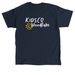 Adult KidsCo Woodlake, a Navy Classic Unisex Tee