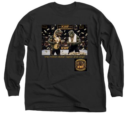 million dollar raptor and virgil&nbsp;, a Black Classic Long Sleeve Tee