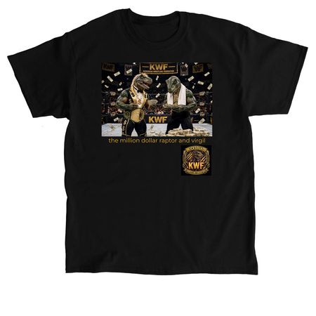 million dollar raptor and virgil&nbsp;, a Black Classic Unisex Tee