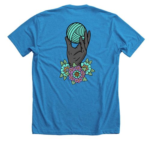 Yarn Hoarders Anonymous Official Merch #1! 😍 Turquoise Premium Tee