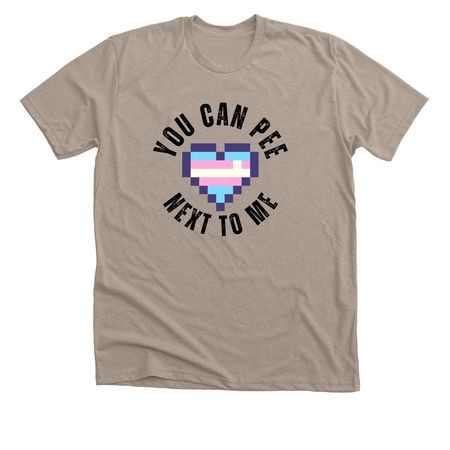 TRANS Pride, a Heather Stone Premium Unisex Tee