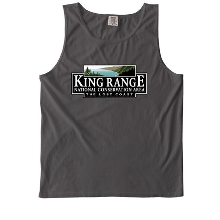 King Range National Conservation Area, a Pepper Comfort Colors Tank Top
