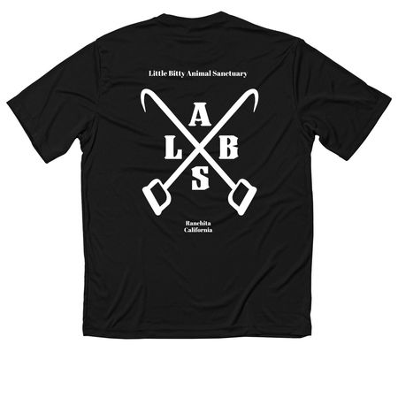 Ranch Hand Collection&nbsp;, a Black Classic Performance Tee (back-view)