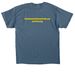 Team Tommy T-Shirts, a Indigo Blue Classic Unisex Tee (back-view)